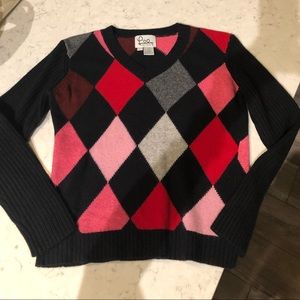 Lilly Pulitzer v-neck cashmere blend sweater